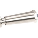 TurboChef 100781 Leg with Foot, 4", Polished Metal, Each