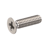 TurboChef 102811 Screw, Phillips, Flat Head, 8-32 x 5/8", Stainless Steel