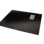TurboChef NGC-1484-1.D Side Panel/Cover, Left Hand, Louvered, Black, Tornado 2