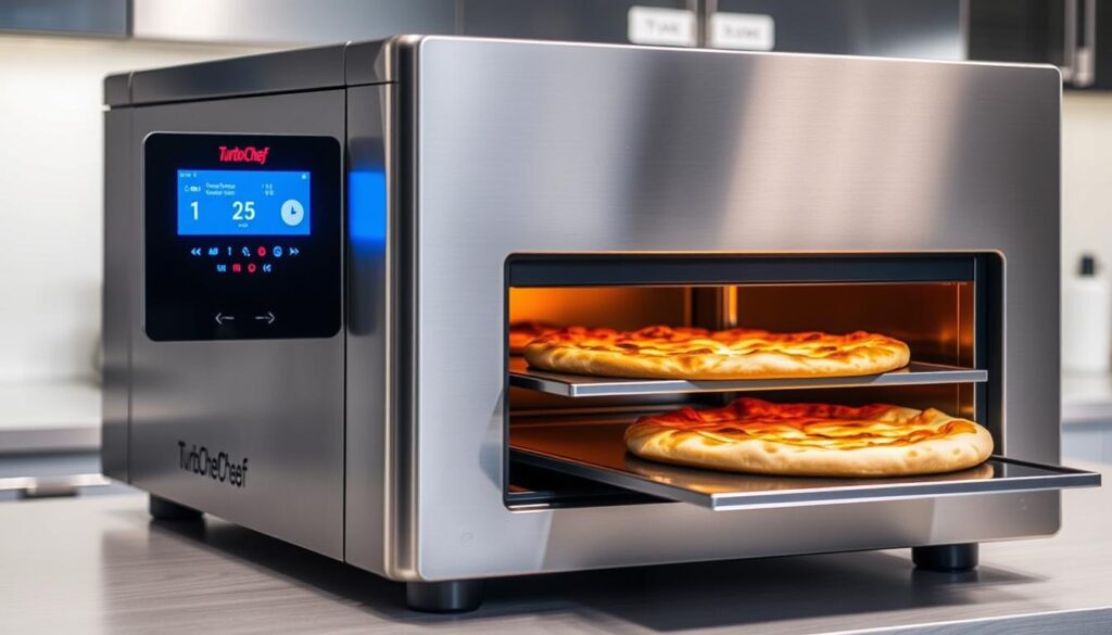 high-speed pizza oven